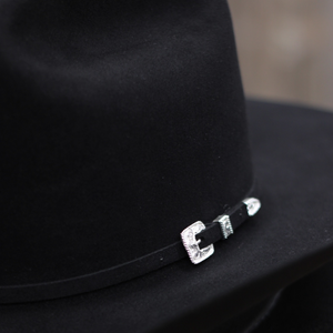 Chapeau en Feutre Premium Noir 1000X - Top Cowboy