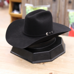 Black Felt Hat 30x - Cowboy Top
