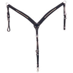Bronco Collection Breastcollar Rawhide Braiding
