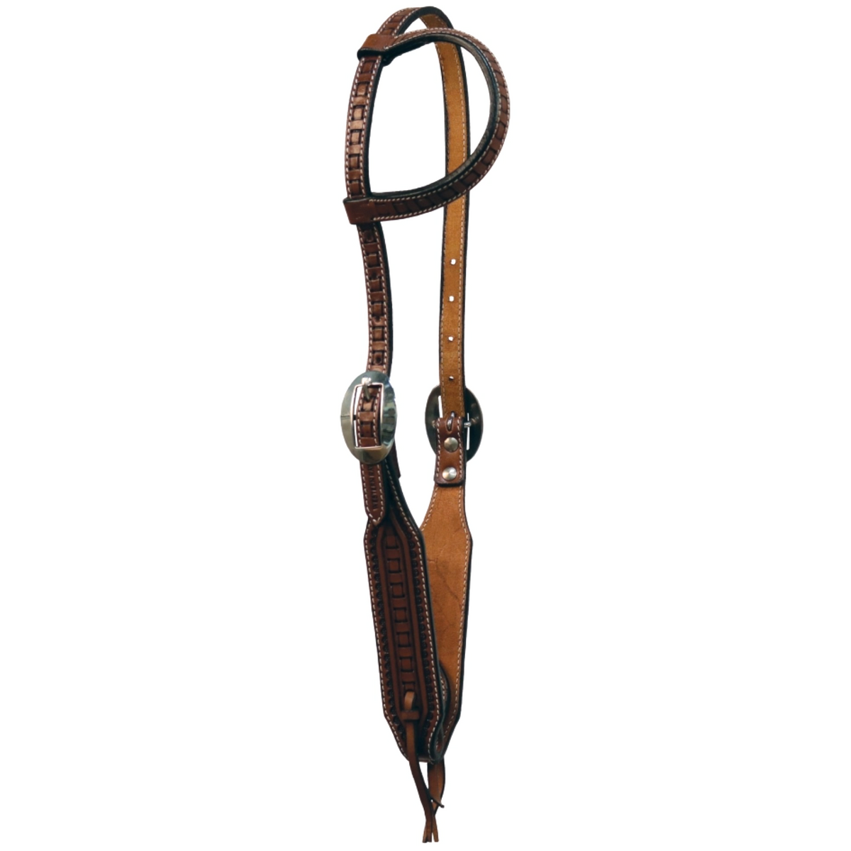 Bride Une Oreille Collection Oxbow Ribbon - Chestnut
