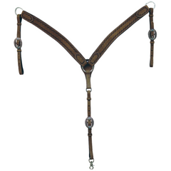 Roughout  Badlands Breastcollar - Chocolate