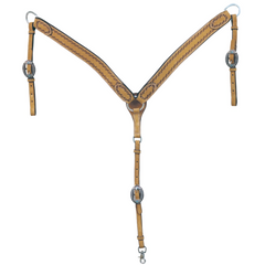 Roughout  Badlands Breastcollar - Golden