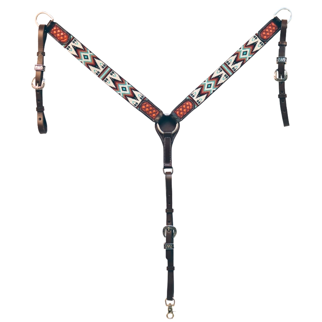 Beaded 2 Tone Southwest Collection Breastcollar