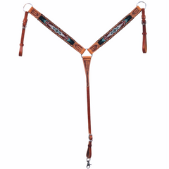 Beaded Reno Feather Collection Breastcollar