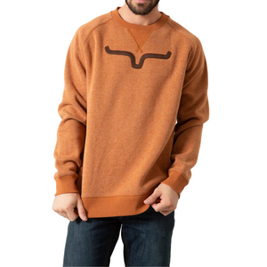 Vintage Crew Sweatshirt Rust - Mens