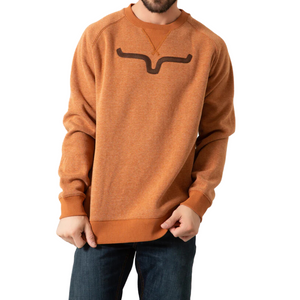 Vintage Crew Sweatshirt Rust - Mens