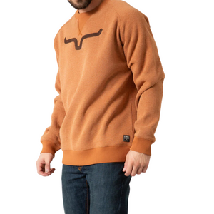 Vintage Crew Sweatshirt Rust - Mens