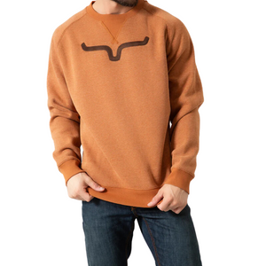 Vintage Crew Sweatshirt Rust - Mens