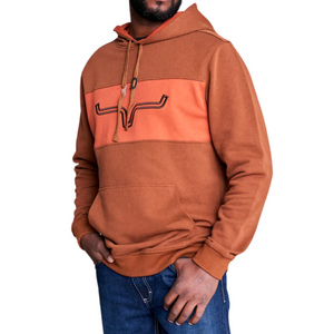 Fast Talker Hoodie Brown - Mens