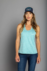 Ladies Tech Tank Top - Turquoise