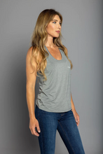 Load image into Gallery viewer, Ladies Tech Tank Top - Grey Heather
