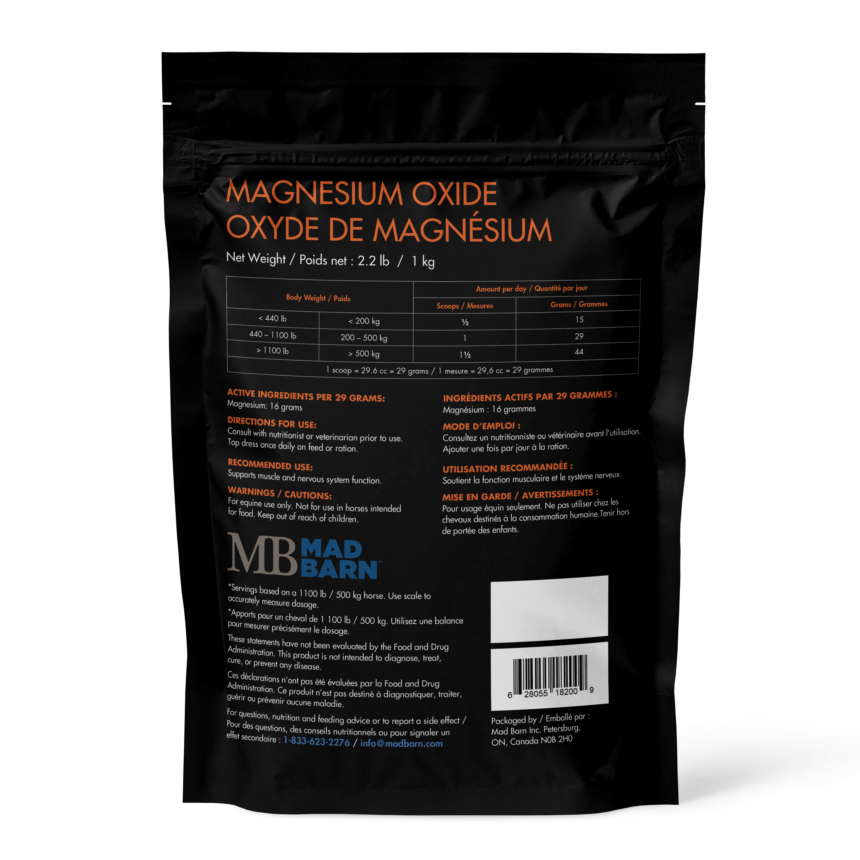 Oxide de Magnésium