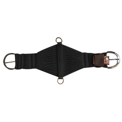 Mohair Roping Cinch -  Black