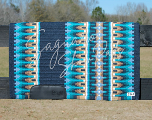 Nashville Show Pad - Navy, Blue & Turquoise