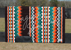 Nirvana Show Pad - Brown, Green & Orange