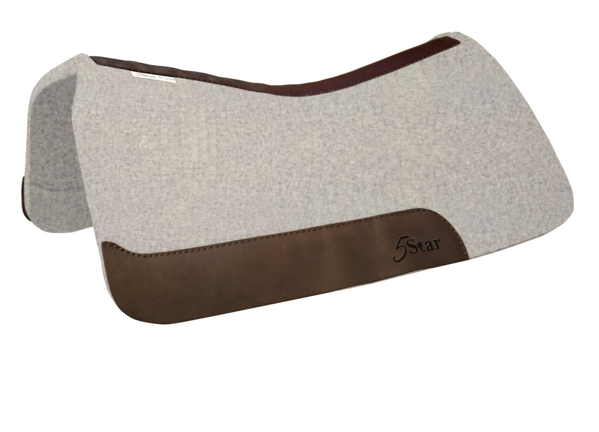 7/8" Natural Saddle Pad - No Gullet Hole