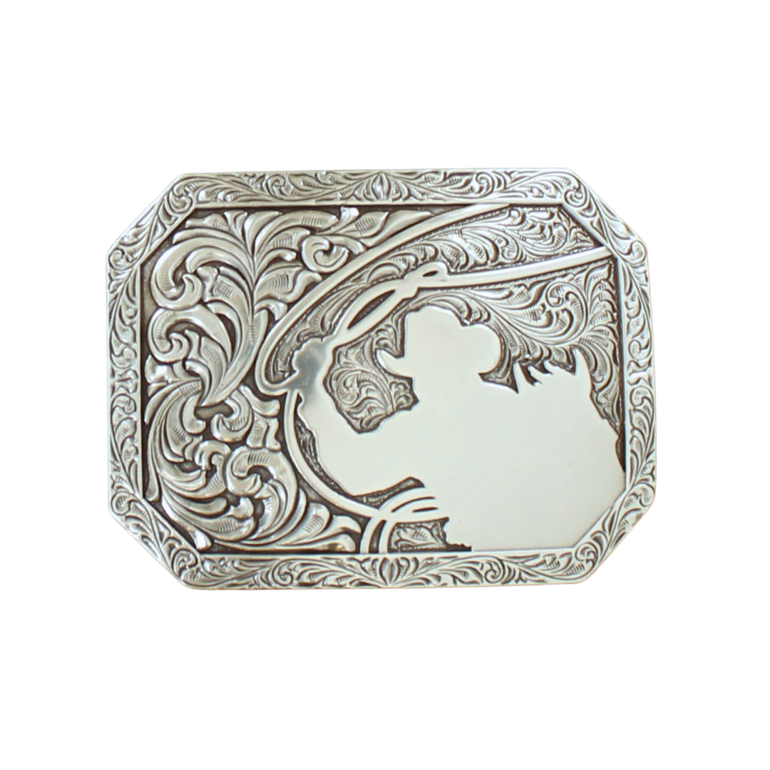 Boucle de Ceinture Cowboy avec Lasso
