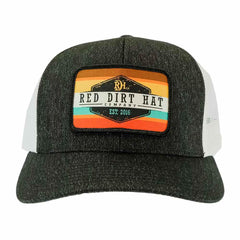 Army Sunset Cap - Black & White