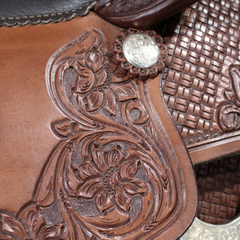 16.75" Custom Reining Saddle