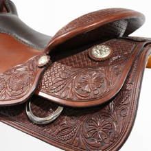 Load image into Gallery viewer, 16.25&quot; Custom Reining Saddle
