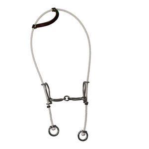 Bridle Rope Gag Bit - Square 3 Piece