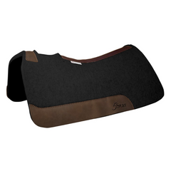 7/8" Black Saddle Pad 30x28"