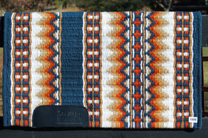 Rylander Show Pad - Navy, Orange & White