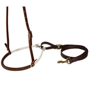 Laced Double Roped Tie Down Set - Brown