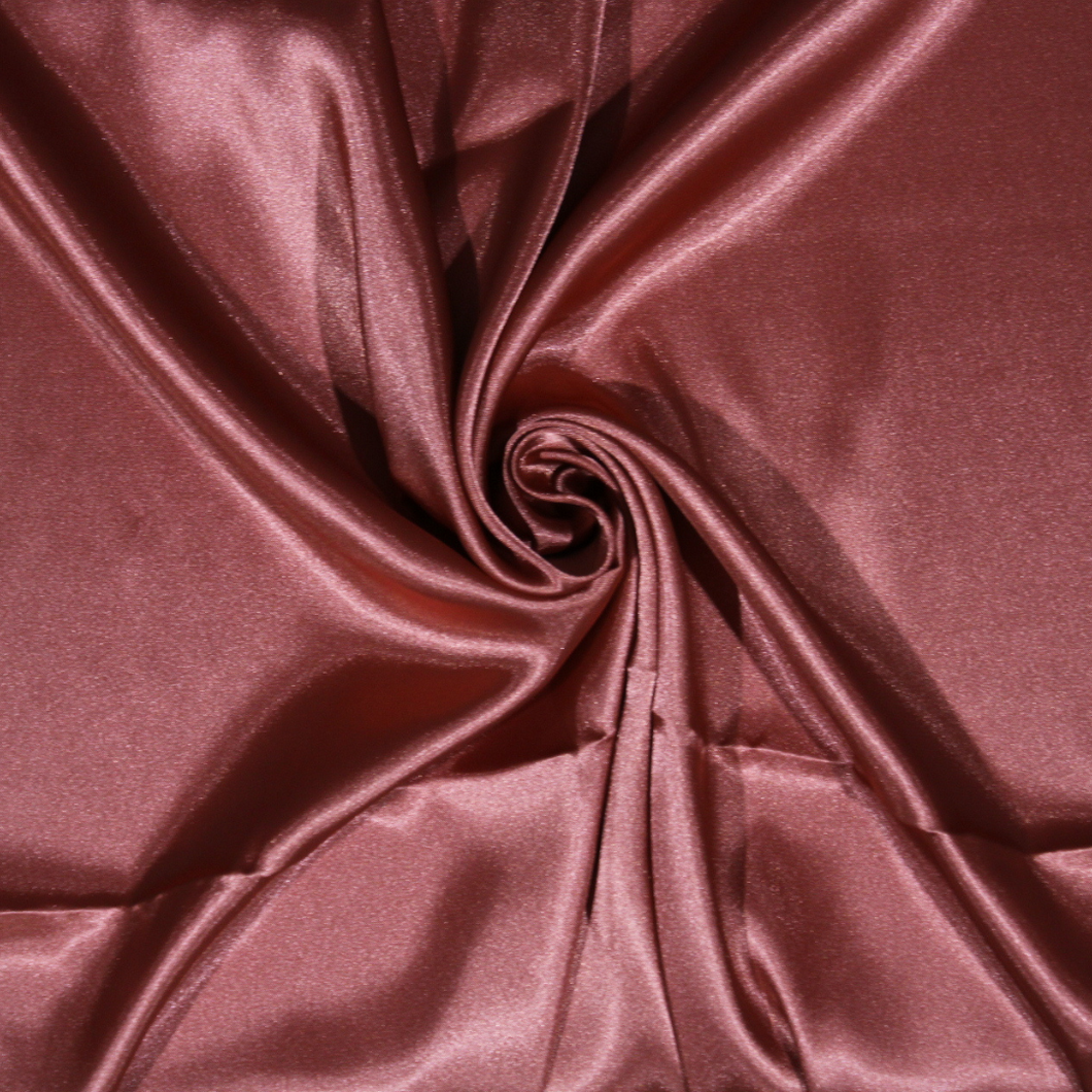 Foulard Satin - Vieux Rose