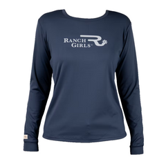 Chandail Manche Longue ''Sabrina'' Bleu Denim