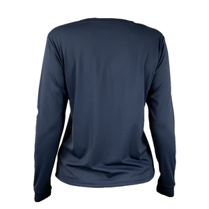 Chandail Manche Longue ''Sabrina'' Bleu Denim