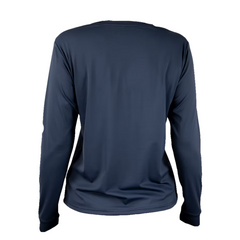 Chandail Manche Longue ''Sabrina'' Bleu Denim