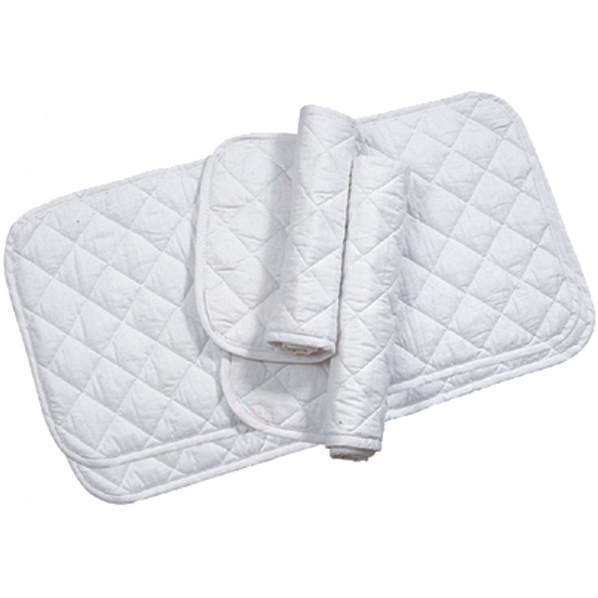 Set of 4 Quilted Wraps 14"