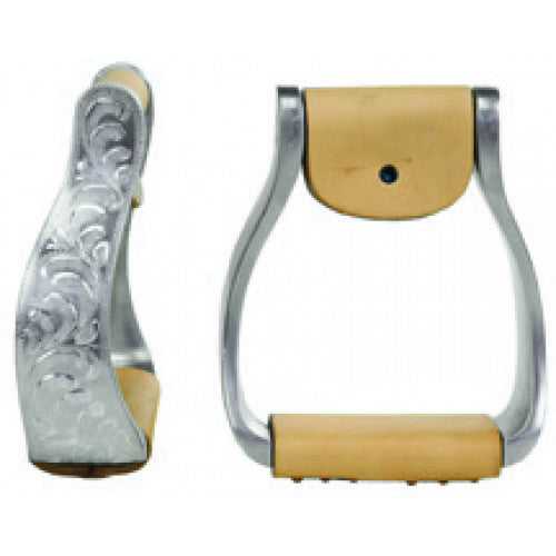 Engraved Western Stirrups