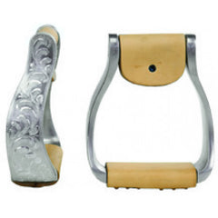 Engraved Western Stirrups