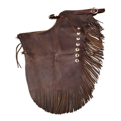 Demi-Chaps Western de Base Brune