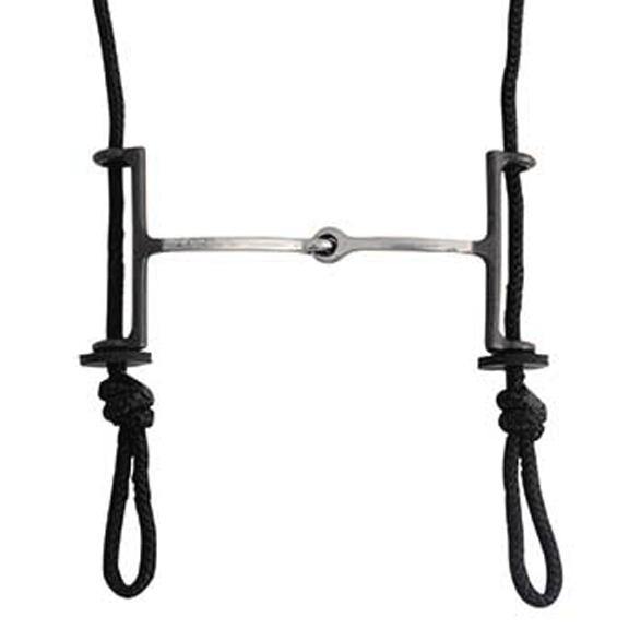 Sliding Headstall Square Snaffle Draw Gag Bit - FG Pro Shop Inc.