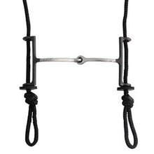 Load image into Gallery viewer, Sliding Headstall Square Snaffle Draw Gag Bit - FG Pro Shop Inc.
