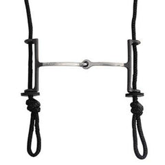 Sliding Headstall Square Snaffle Draw Gag Bit - FG Pro Shop Inc.