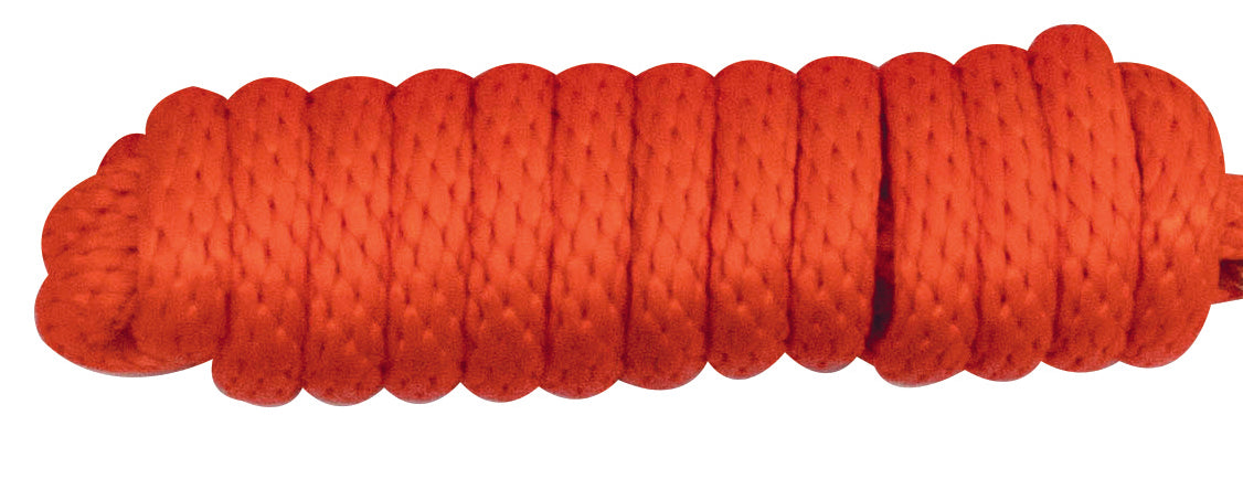 Lead Rope 5/8" X 10' Poly Lead with Brass Snap