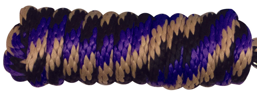 Lead Rope 5/8" X 10' Poly Lead with Brass Snap