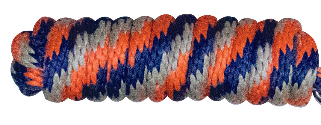 Lead Rope 5/8" X 10' Poly Lead with Brass Snap