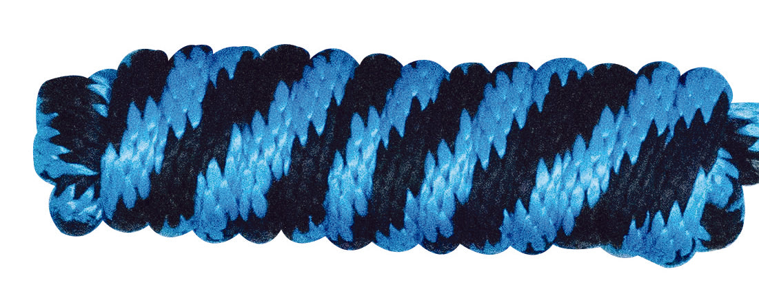 Lead Rope 5/8" X 10' Poly Lead with Brass Snap