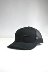 Weekly Trucker Cap By Kimes Ranch - Black/Black - FG Pro Shop Inc.