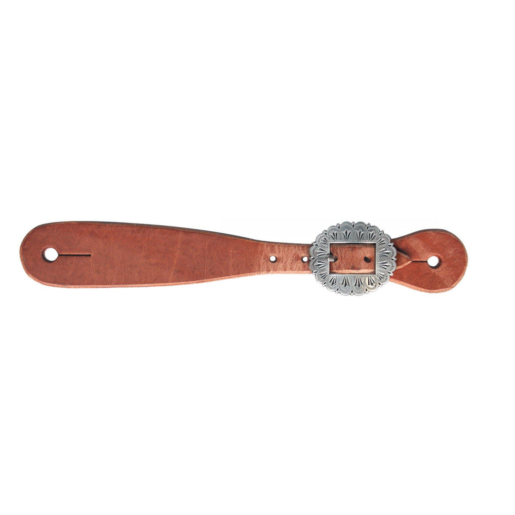 Harness Leather Spur Straps with SS Buckles - FG Pro Shop Inc.