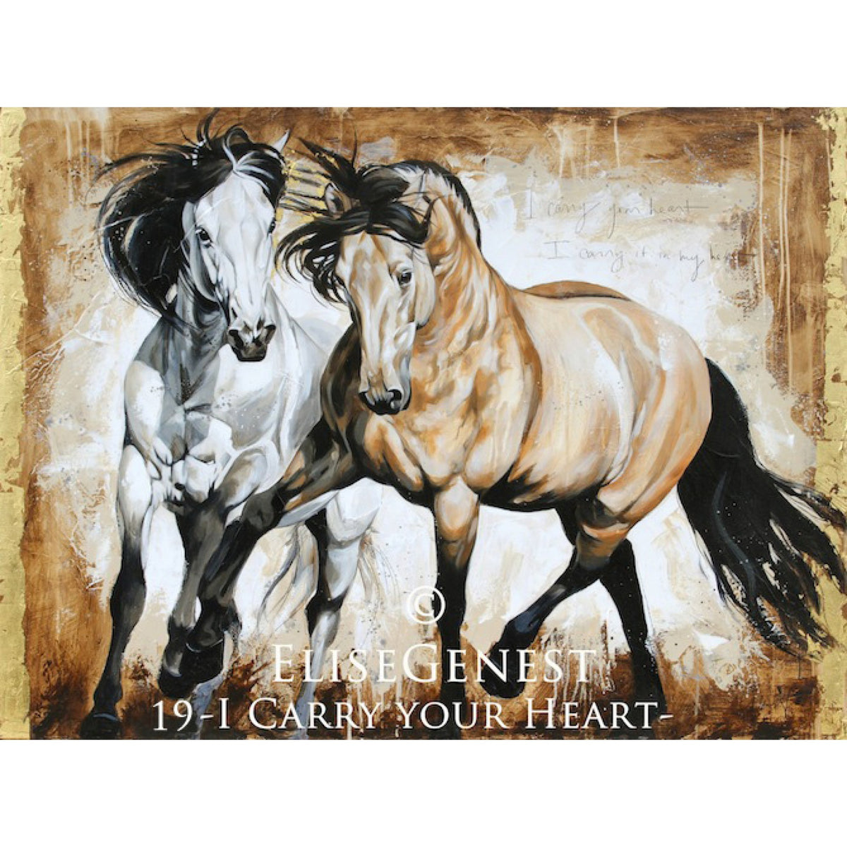 Carte de Voeux Elise Genest - I Carry Your Heart
