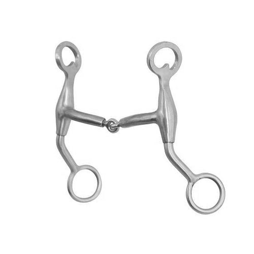 FG Clinician Pinchless Short Shank Snaffle with Swivel Free System - FG Pro Shop Inc.