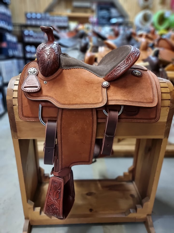 Custom FG Pro Shop Roping Saddle