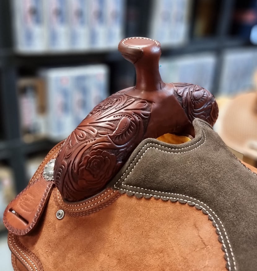 Custom FG Pro Shop Roping Saddle