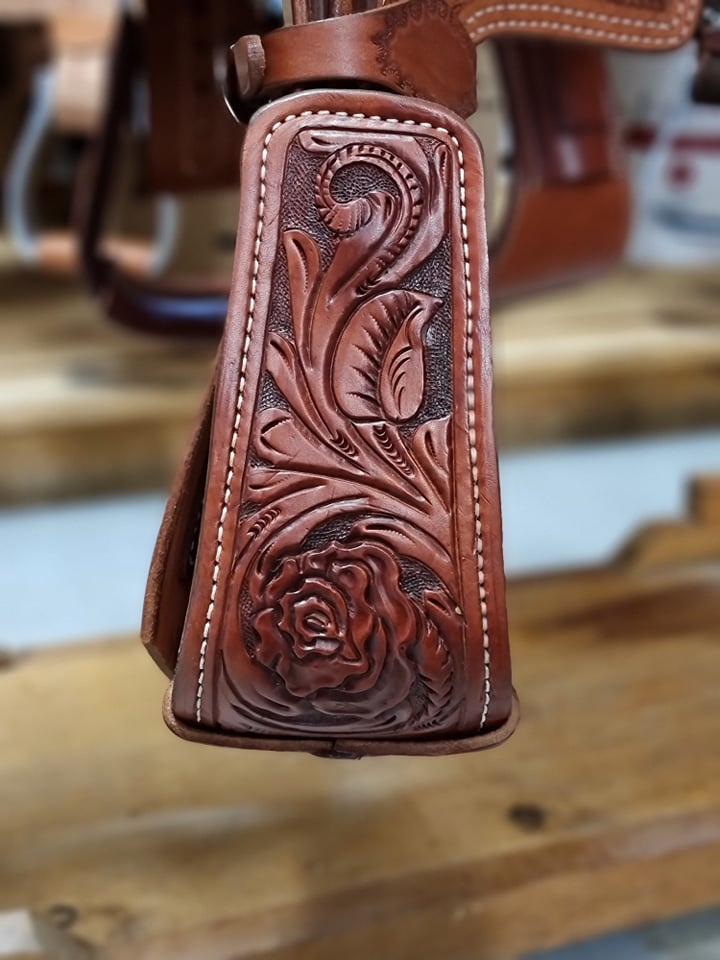 Custom FG Pro Shop Roping Saddle